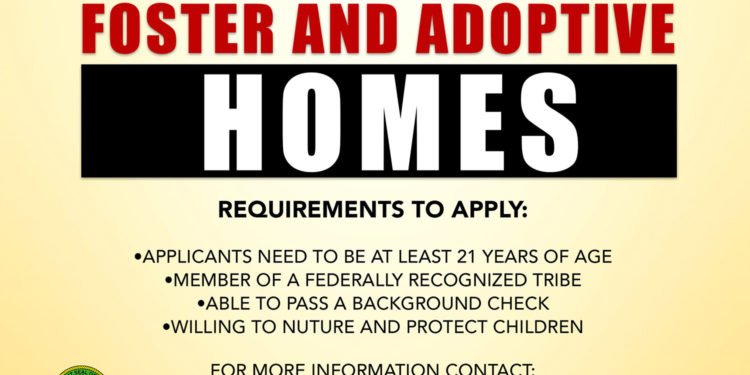 Urgent Need for Foster Homes within MCN Reservation
