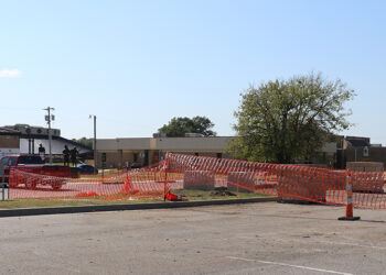 Electric Vehicle Charging Station Being Built at Complex