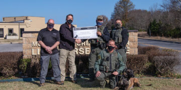 Lighthorse Police K-9 Unit Receives Grant