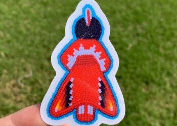 Muscogee (Creek) Citizen Teaches Self To Bead By Hand