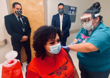 The First shipment of COVID-19 vaccinations has arrived