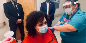 The First shipment of COVID-19 vaccinations has arrived