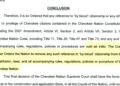 Cherokee Supreme Court Orders “by blood” Removed