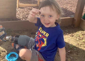 Courage of a Two Year Old