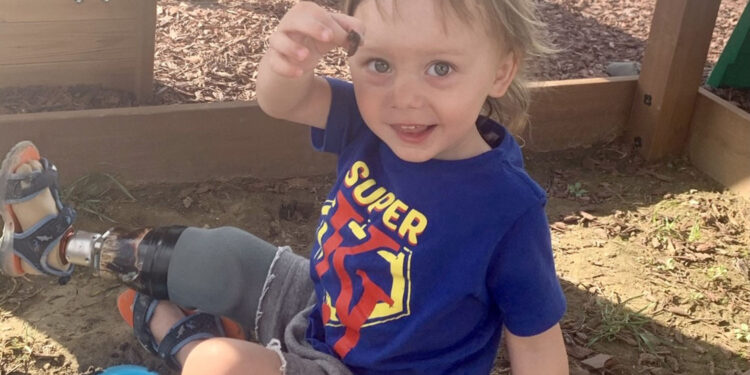 Courage of a Two Year Old