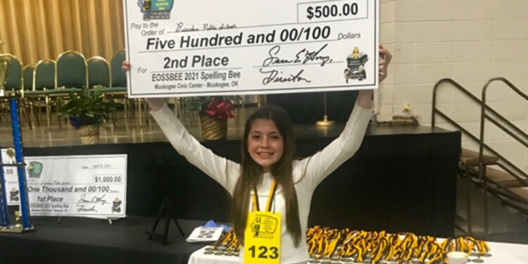 Citizen wins big at spelling bee