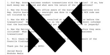 Council Passes Censure Legislation