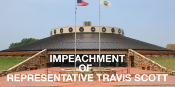 Representative Travis Scott Impeachment officially underway