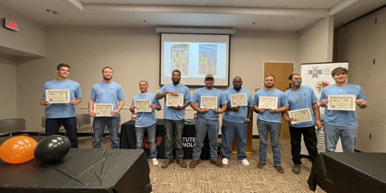 Nine Muscogee citizens graduate Fiber Optic Tech Program