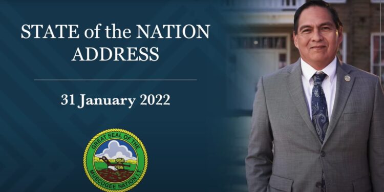 Principal Chief Hill gives State of the Nation address
