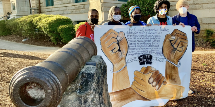 Decolonize Decatur calls for Mvskoke Artist