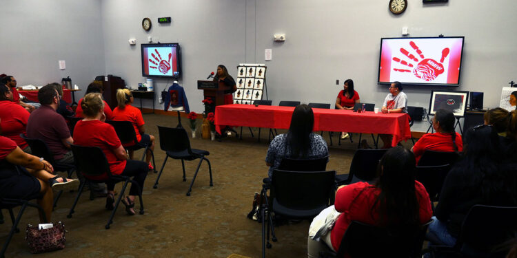College of the Muscogee Nation recognizes Missing Indigenous Women Day