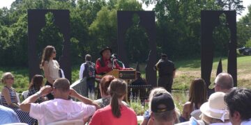 National War Memorial unveiled on the Muscogee (Creek) Reservation.