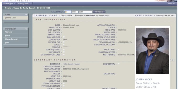 Rep. Joseph Hicks charge downgraded
