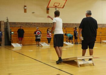 Cornhole debuts at Festival