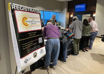 MCN hosts inaugural Mvskoke Language Symposium at River Spirit