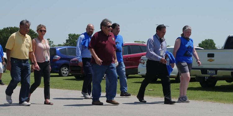 Muscogee (Creek) Nation comes together for Sacred Honor Walk