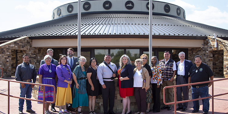 Tulsa and tribal leadership meet at MCN headquarters