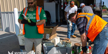 Environmental Services hosted Curbside Household Hazardous Waste Collection Event