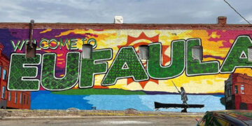 Mvskoke artist featured in Eufaula art project
