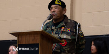 Ernest Childers Middle School hosted the annual Veterans Day Assembly
