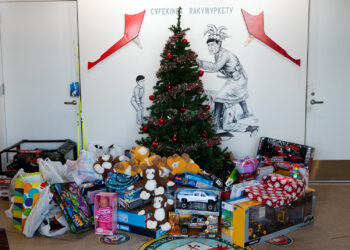 The 2nd annual Mvskoke Riders Toy Run received toy donations for Veterans families