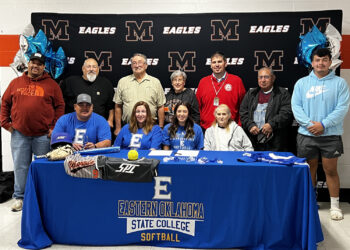 Mvskoke student from Morris signs for a full-ride softball scholarship