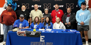 Mvskoke student from Morris signs for a full-ride softball scholarship