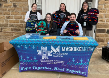 Luggage drive packs in donations for foster children