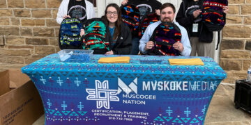 Luggage drive packs in donations for foster children