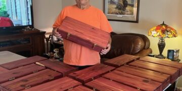 Mvskoke citizen Jack Stafford’s handcrafted cedar boxes to be used in national archive