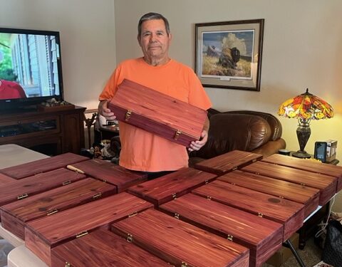 Mvskoke citizen Jack Stafford’s handcrafted cedar boxes to be used in national archive