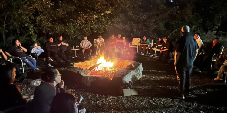 Mvskoke Youth learn about healthy relationships and listen to honkv stories