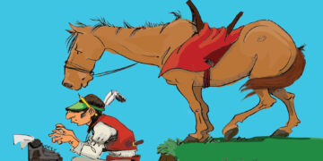 Traffic tickets, tributes, tribal leader doll