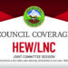 HEW/LNC joint session passes to full council legislation increasing emergency communication capabilities over reservation