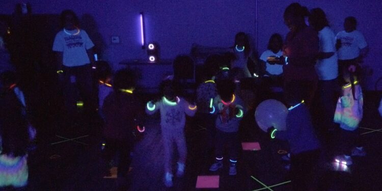 Okmulgee MCN Head Start students are all aglow!