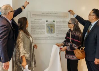 Gathering Place unveils new land acknowledgement plaque