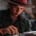 Ofuskie projects his passion for painting and Indigenous people through acrylics