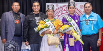 Mvskoke Royalty crowns new 2024-2025 Miss and Jr. Miss