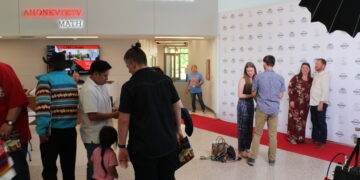 Mvskoke-dubbed “Hesayecv” makes its red carpet premiere at CMN