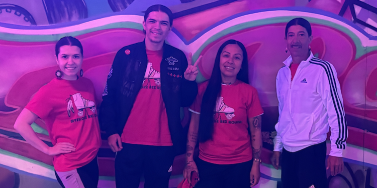 Mvskoke Rez Rollers take over the rinks