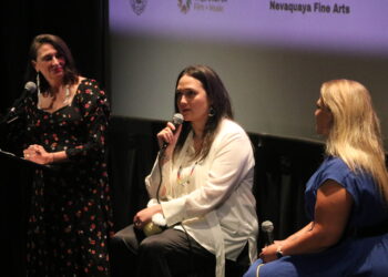 Lily Gladstone and Circle Cinema screen “Bring Them Home” in Tulsa