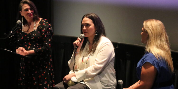 Lily Gladstone and Circle Cinema screen “Bring Them Home” in Tulsa