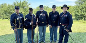 Engagement of Honey Springs commemorated its 161st anniversary