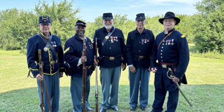 Engagement of Honey Springs commemorated its 161st anniversary