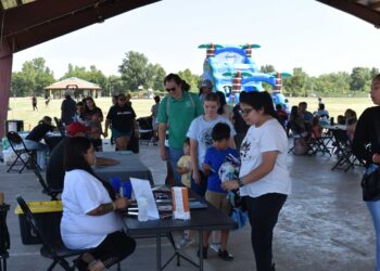 Families enjoy a day out at the Omniplex for MCN Health’s Family Fun Day