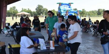 Families enjoy a day out at the Omniplex for MCN Health’s Family Fun Day