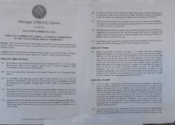 Tulsa Creek Indian Community put under tribal control, per executive order