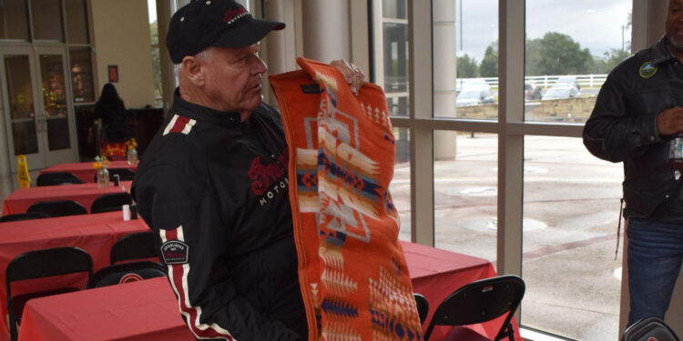 Trail of Tears Memorial Ride stops at College of Muscogee Nation