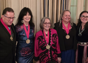 Joy Harjo receives 2024 National Humanities Medal
